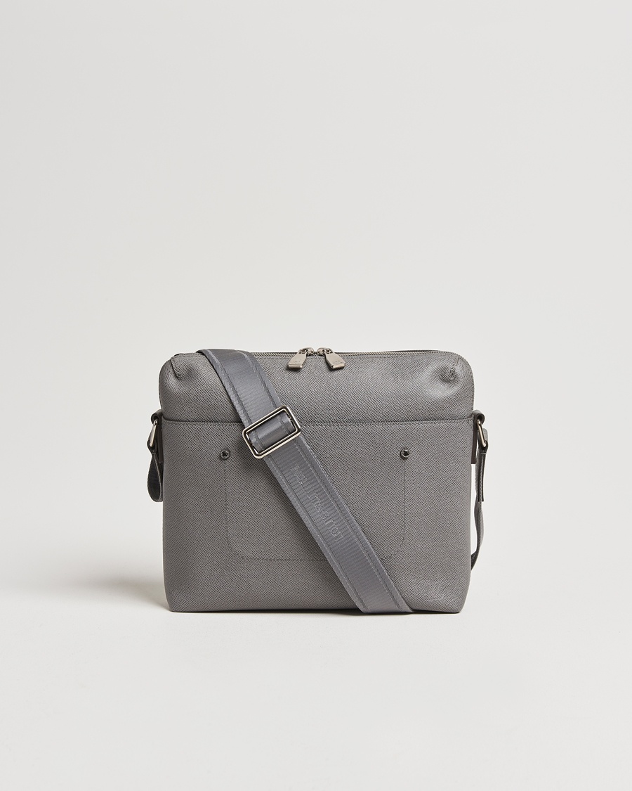 Men | Accessories | Louis Vuitton Pre-Owned | Gray Taiga PM Messenger Bag Grigori