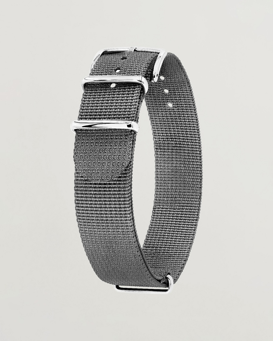 HIRSCH Rush Recycle Nato Watch Strap Grey – Grey