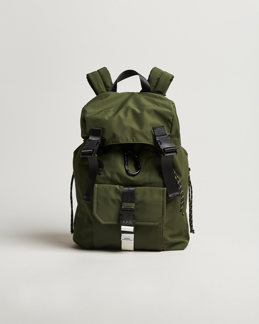 Men | Bags | A.P.C. | Trek Backpack Dark Khaki