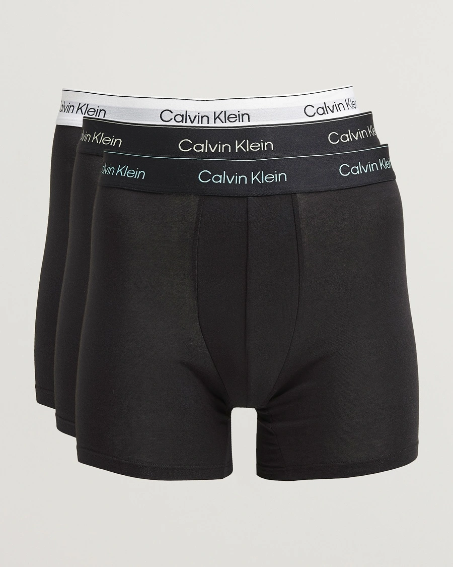 Men | Calvin Klein | Calvin Klein | 3-Pack Icon Cotton Stretch Boxer Brief Black