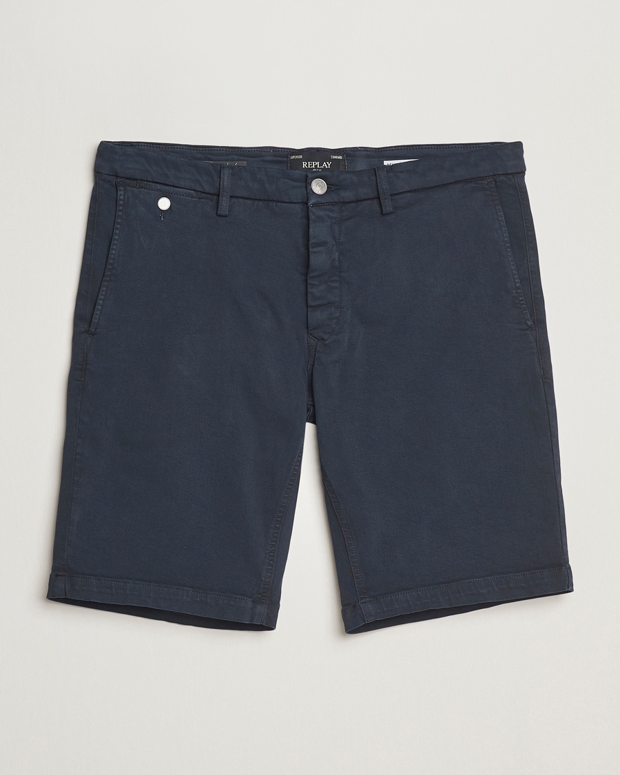 Replay Benni Hyperflex Shorts Navy – Blue