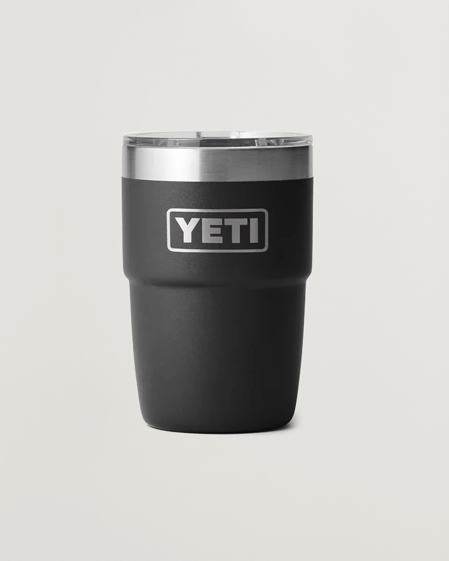 YETI Rambler 8 Oz Stackable Cup Black – Black