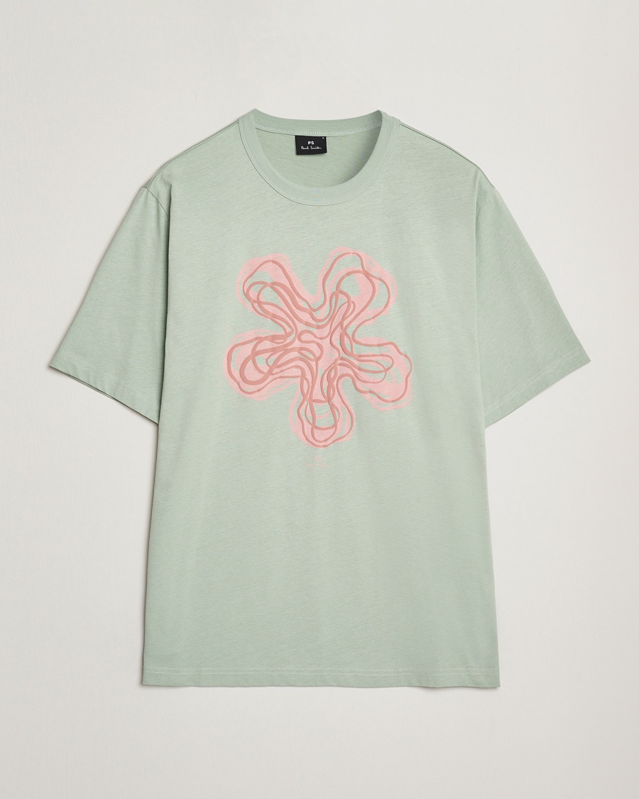 Men | Loyalty Offer | PS Paul Smith | Yukka Printed T-Shirt Green