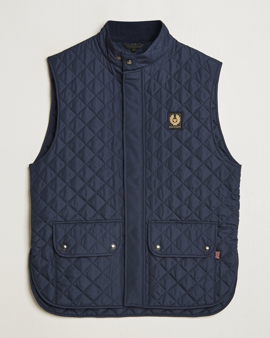 Men | Gilets | Belstaff | Icon Gilet Dark Ink