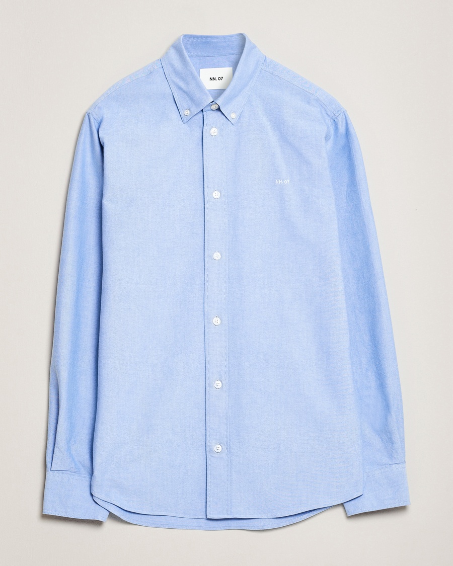 NN07 Colby Oxford Shirt Light Blue – Blue