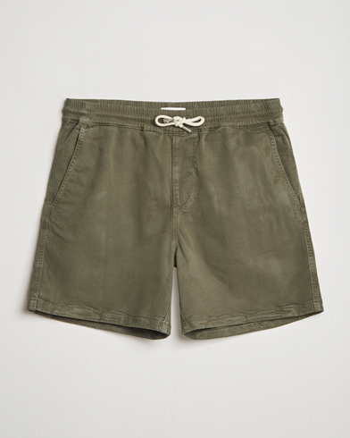 NN07 Gregor Drawstring Shorts Capers Green – Green