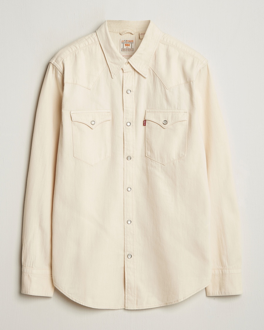Men | Shirts | Levi's | Barstow Western Standard Shirt Eddlyn Ecru