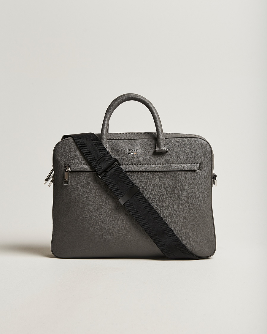 Men | Accessories | BOSS BLACK | Ray Document Case Dark Grey