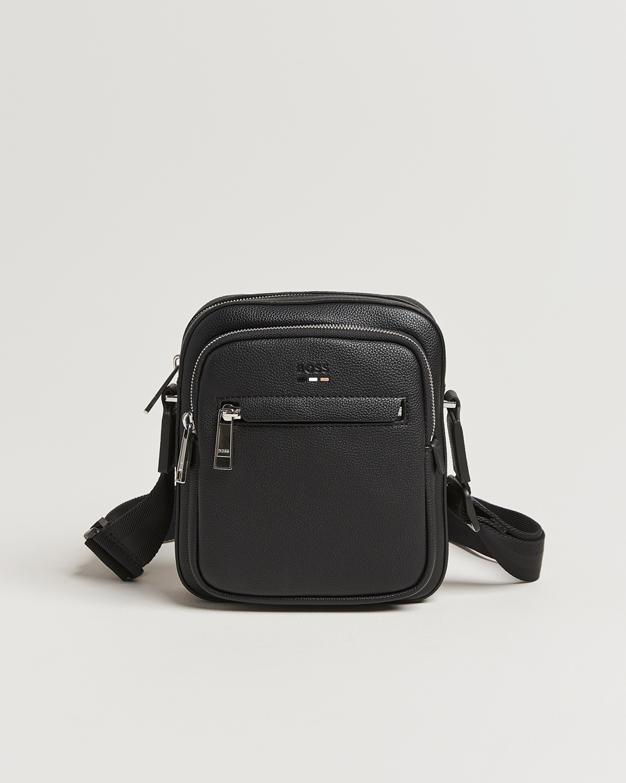 Men | Shoulder Bags | BOSS BLACK | Ray Mini Crossbody Bag Black