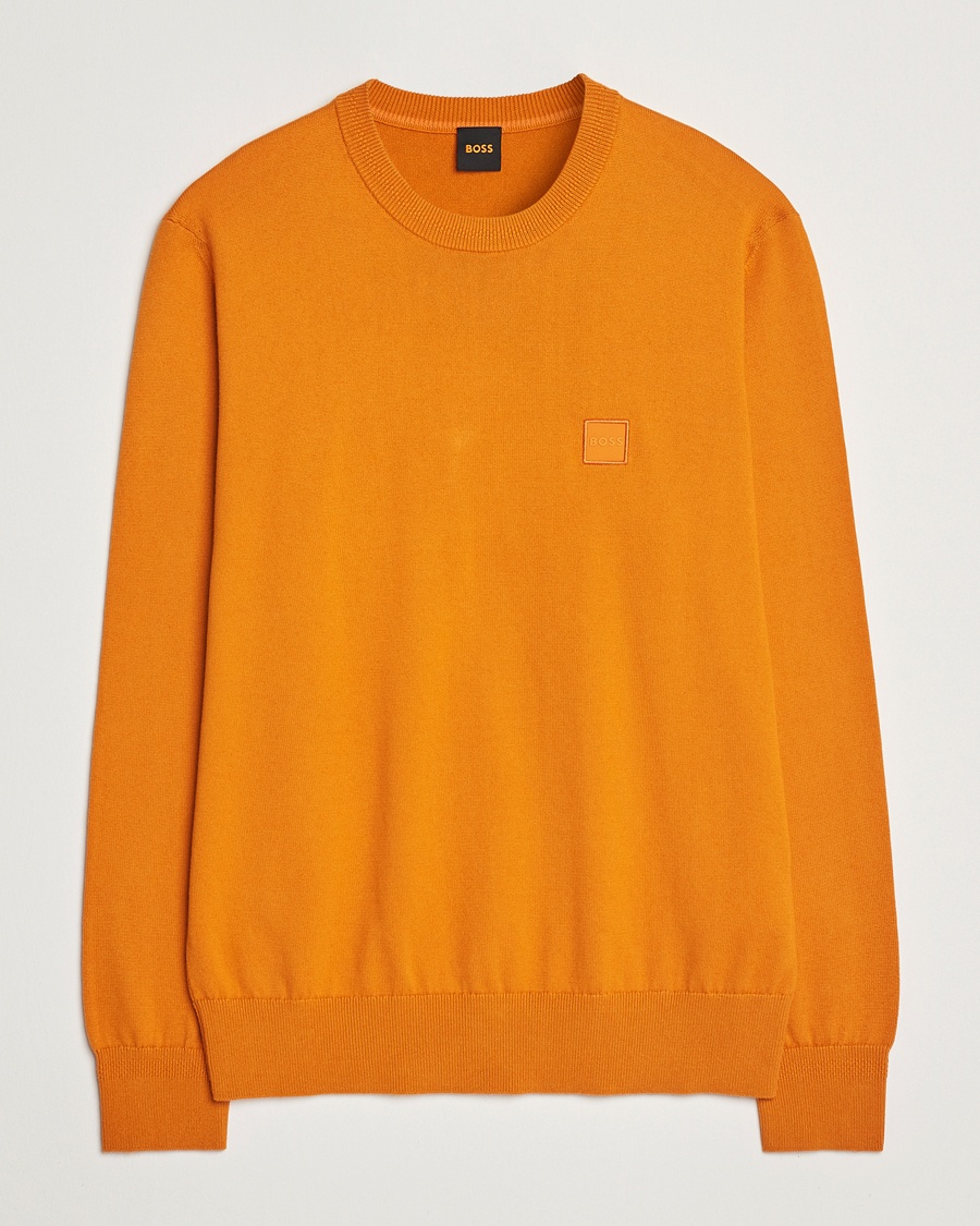 Men | Sweaters & Knitwear | BOSS ORANGE | Kanovano Knitted Sweater Open Orange