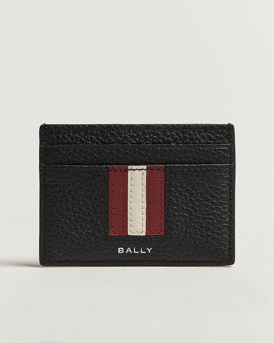 Men | Luxury Classics | Bally | RBN Leather Card Case Black