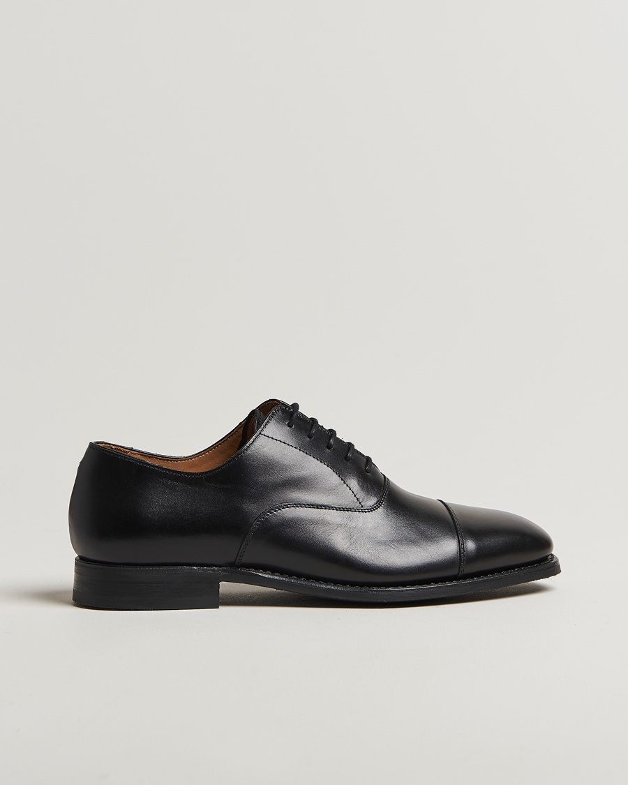 Myrqvist Äppelviken Oxford Black Calf – Black