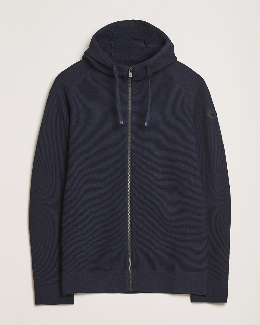 Sail Racing Element Seamless Hooded Full Zip Dark Navy – Blue