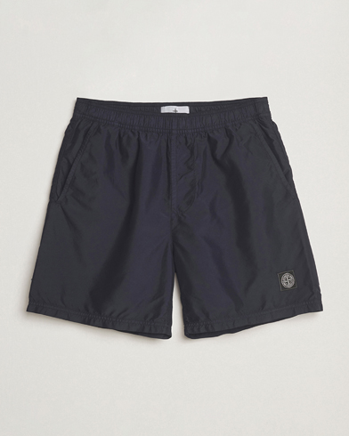 Stone Island Brushed Nylon Swimshorts Navy Blue – Blue