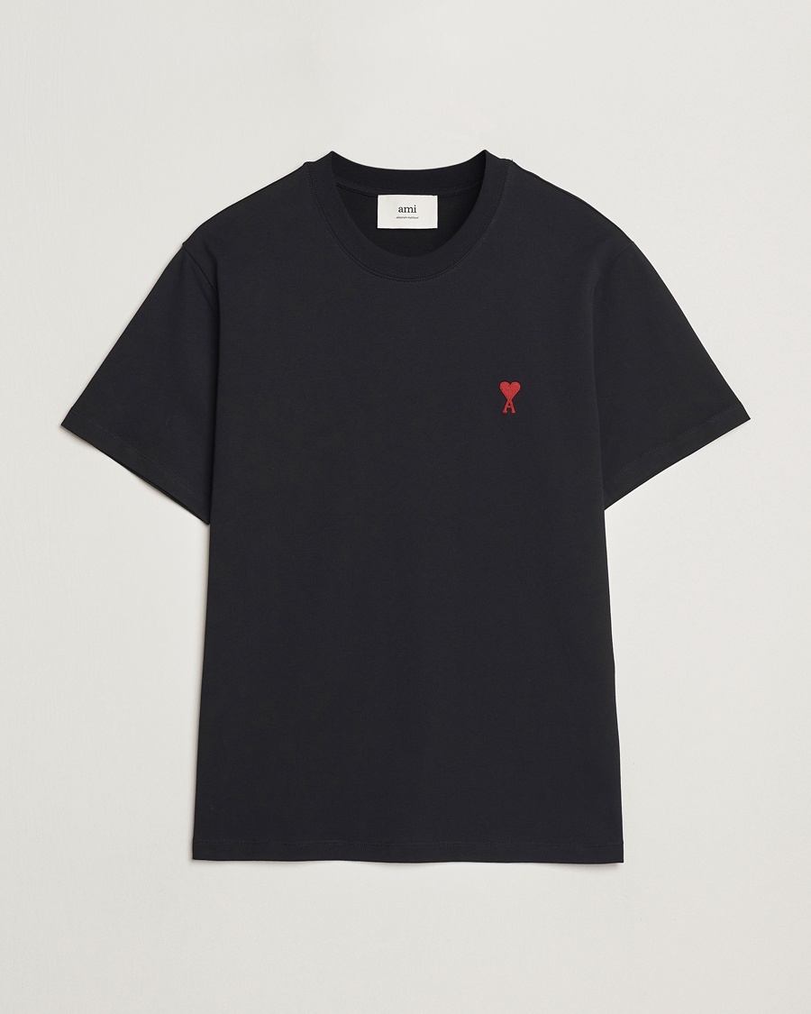 Stone Island Garment Dyed Cotton Jersey T-Shirt Black at