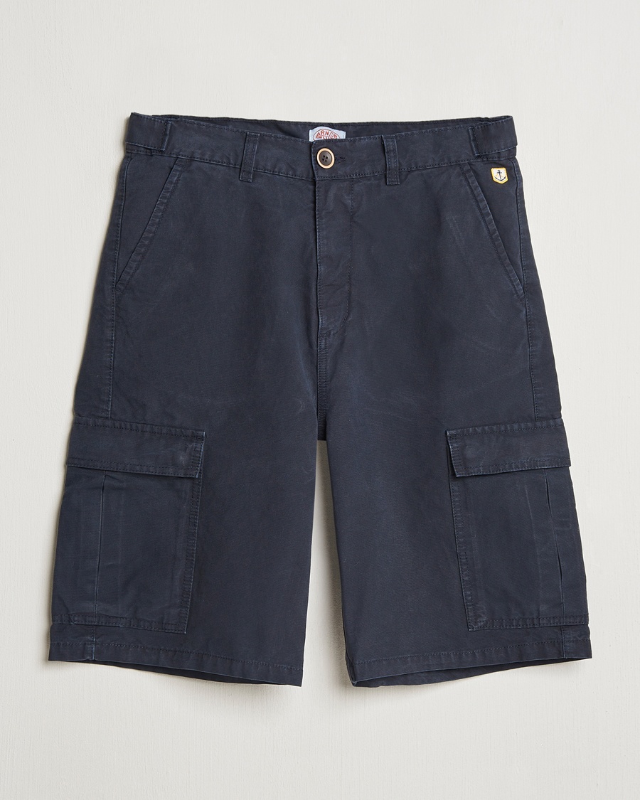 Men | Clothing | Armor-lux | Heritage Cargo Shorts Rich Navy