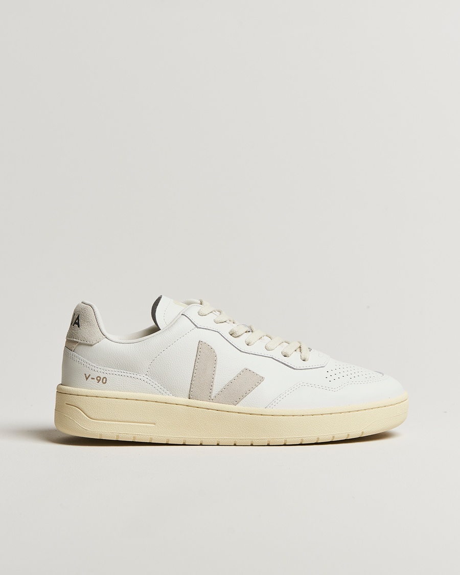 Men | | Veja | V-90 Sneaker Extra White/Natural Suede