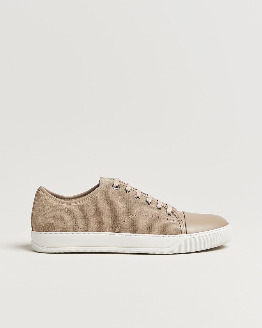 Men | Sneakers | Lanvin | Nappa Cap Toe Sneaker Mastic