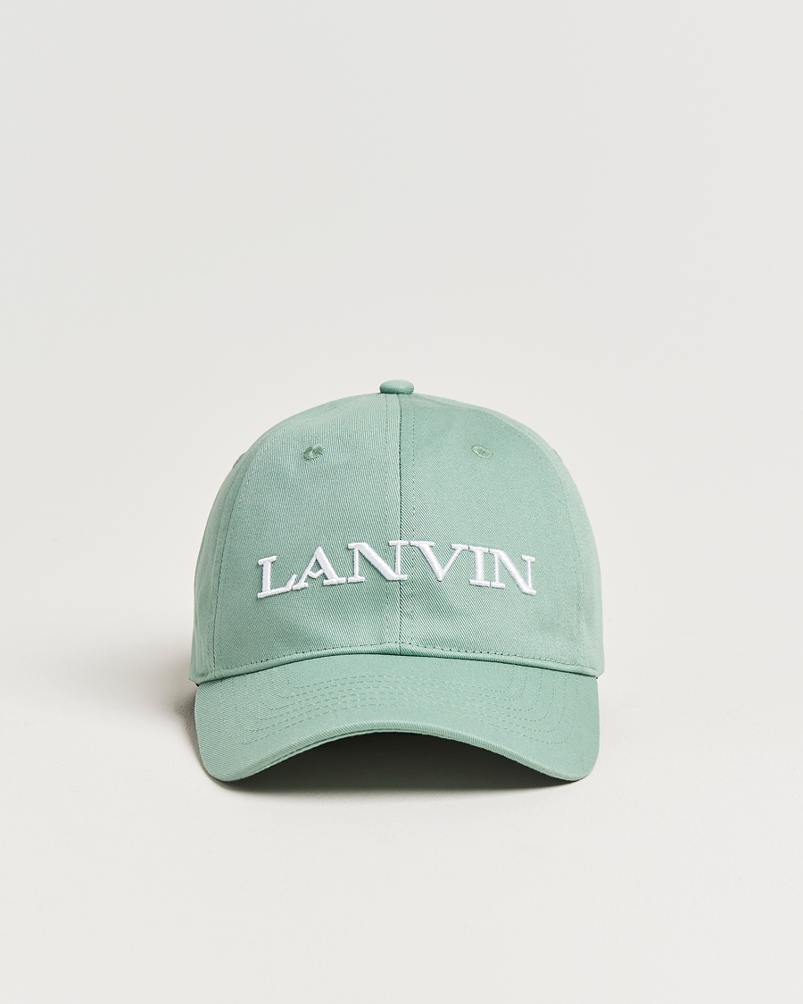 Men | Caps | Lanvin | Baseball Cap Sage Green