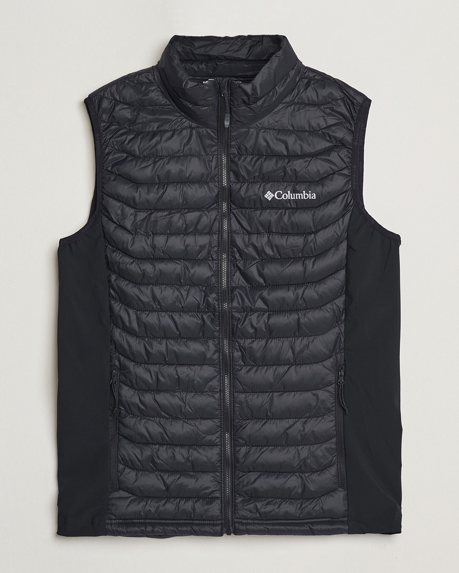 Men | Coats & Jackets | Columbia | Powder Pass Hybrid Vest Black