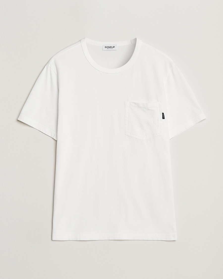 Men | Dondup | Dondup | Pocket Crew Neck T-Shirt White