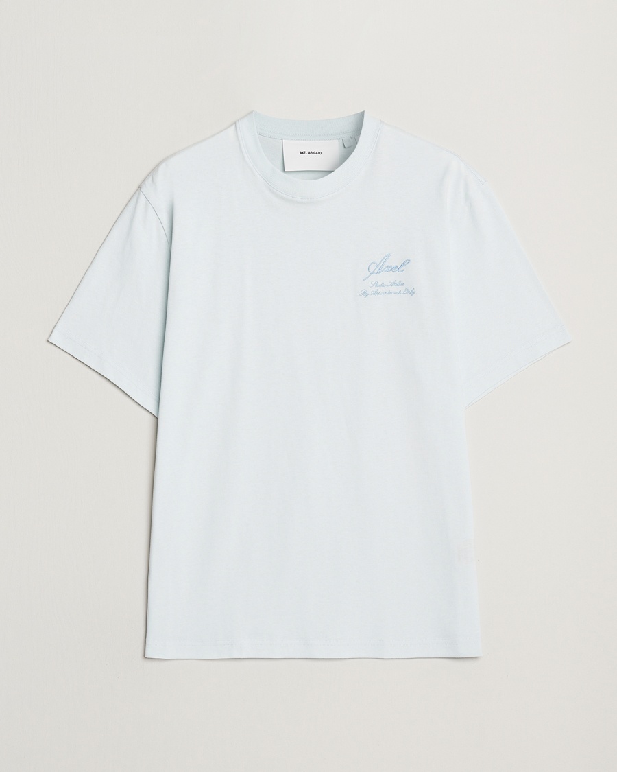 Men | T-Shirts | Axel Arigato | Atelier T-Shirt Ice Blue