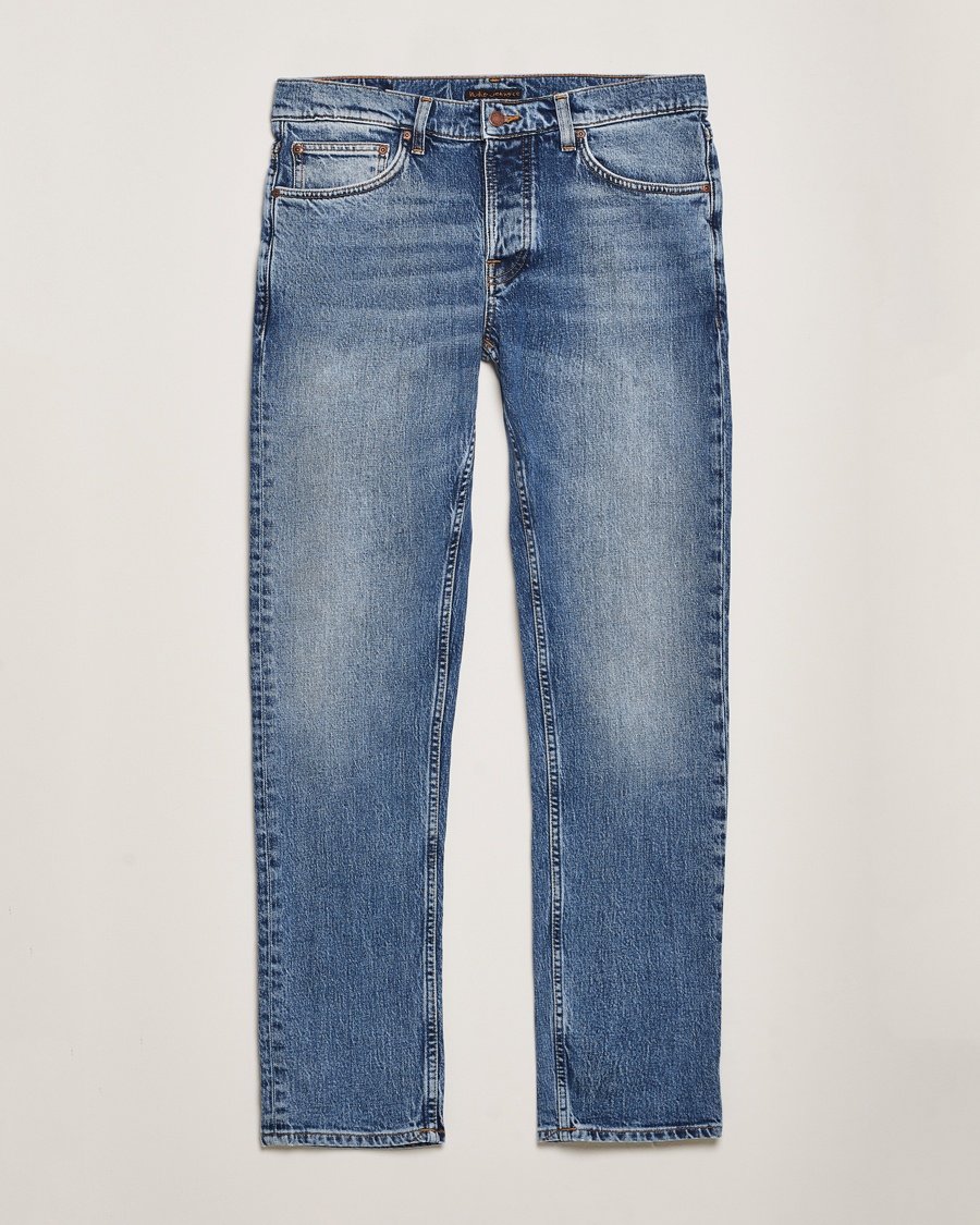 Nudie Jeans Solid Ollie Jeans Worn Vintage – Blue