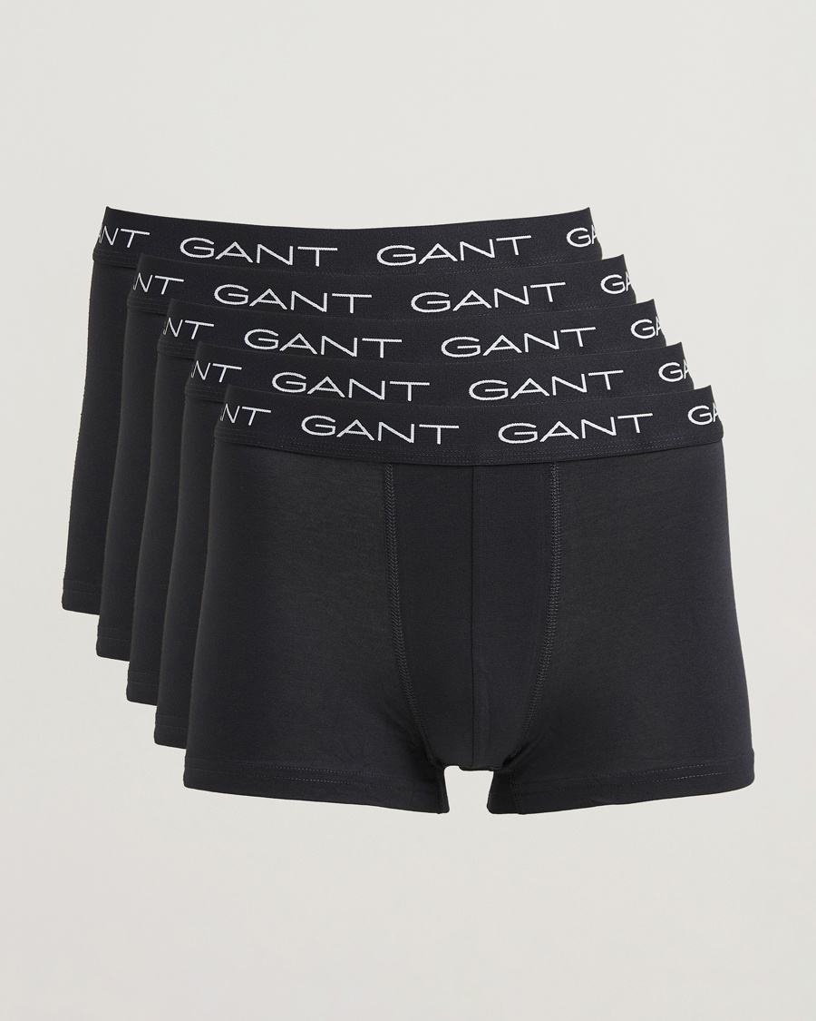Gant 5-Pack Trunks Black – Black
