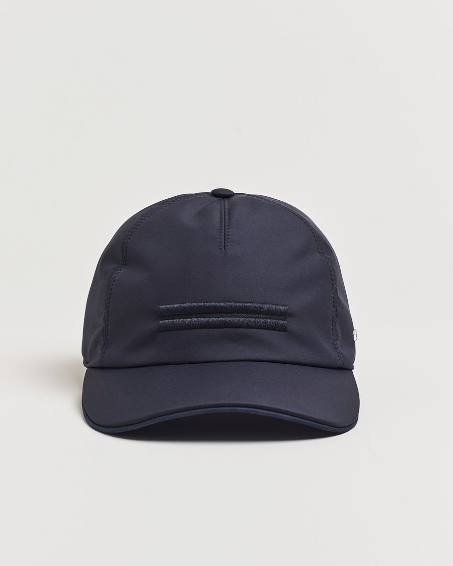 Zegna Padded Baseball Cap Navy – Blue