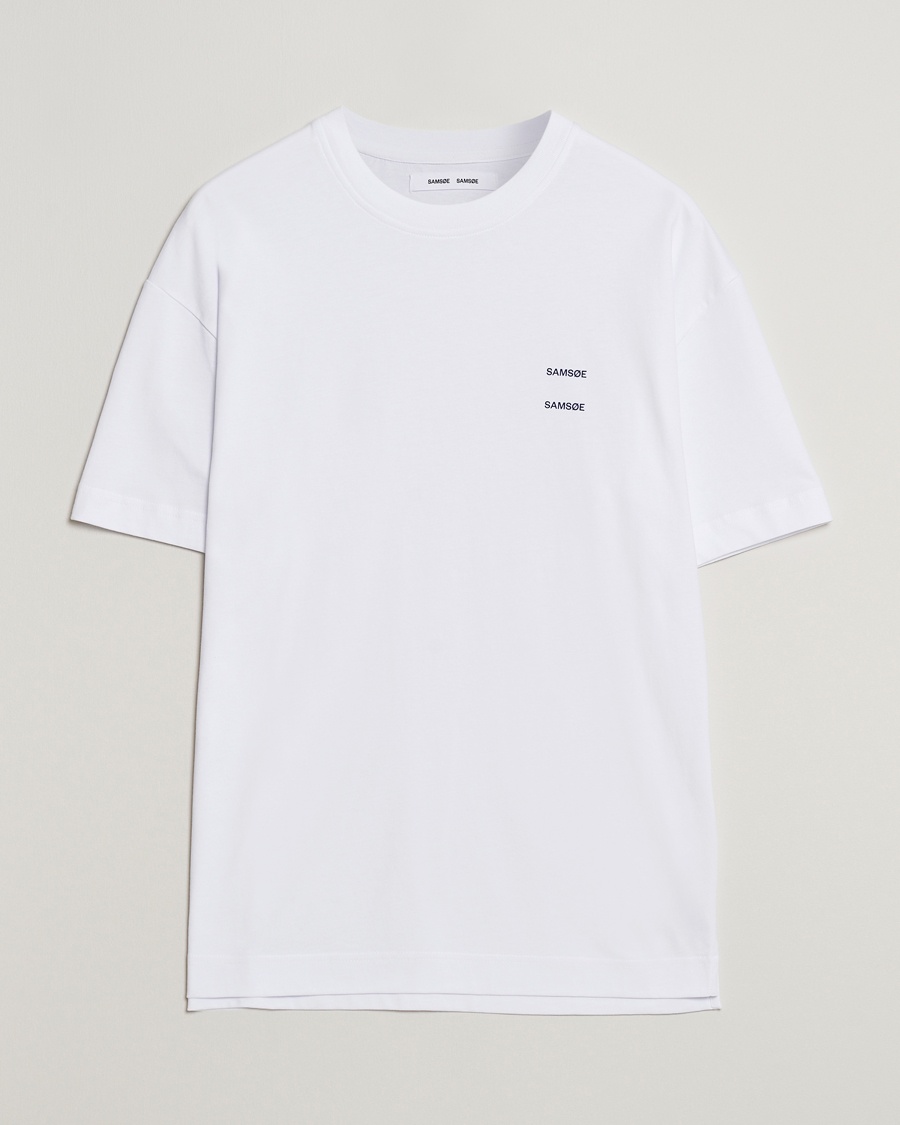 Samsøe Samsøe Joel Organic Cotton T-Shirt White – White
