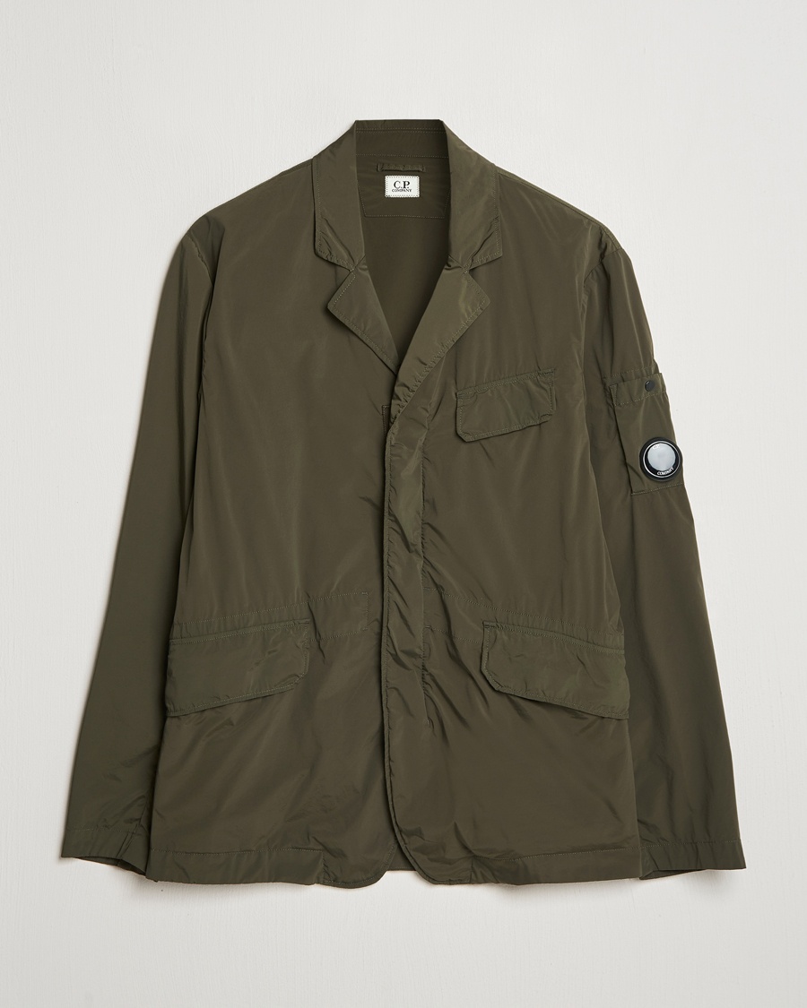 Men | Contemporary jackets | C.P. Company | Nycra R Blazer Jacket Dark Olive