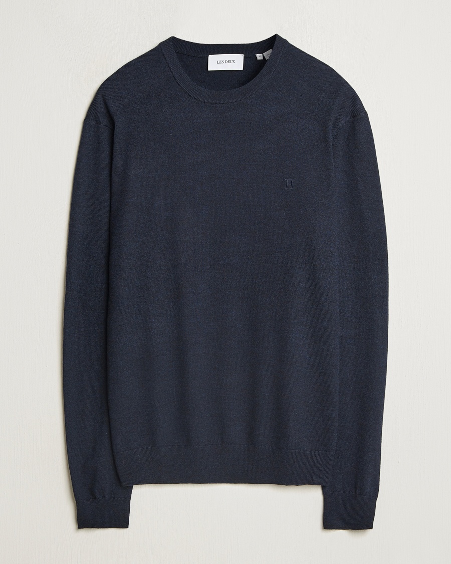 Men | LES DEUX | LES DEUX | Greyson Merino Knit Dark Navy