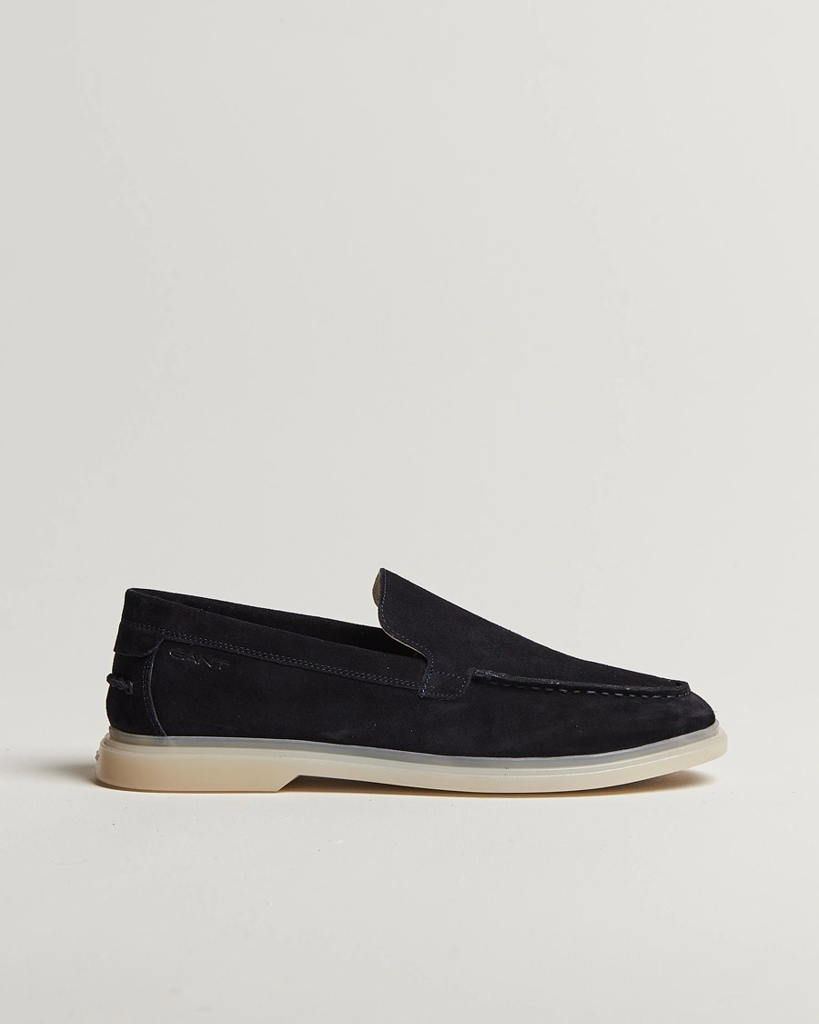 Men | Loafers | GANT | Boery Suede Loafer Marine