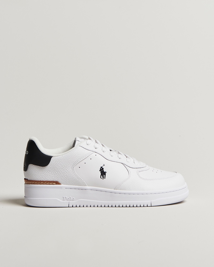 Polo Ralph Lauren Masters Court Sneakers White/Black – White