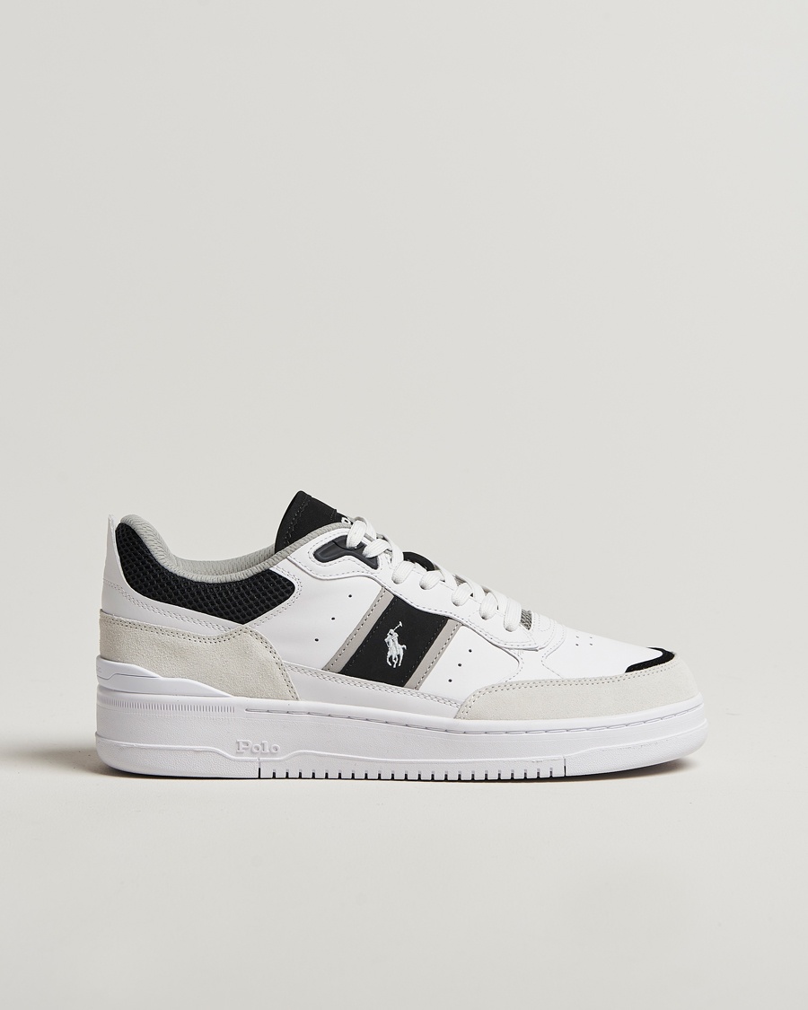 Men | Low Sneakers | Polo Ralph Lauren | Masters SP 125 Sneaker White/Black/Grey