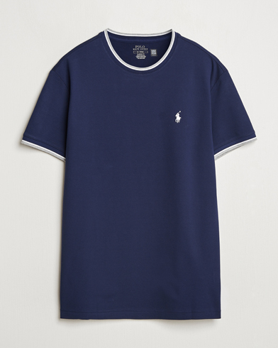 Polo Ralph Lauren Mesh Polo Tee Newport Navy – Blue
