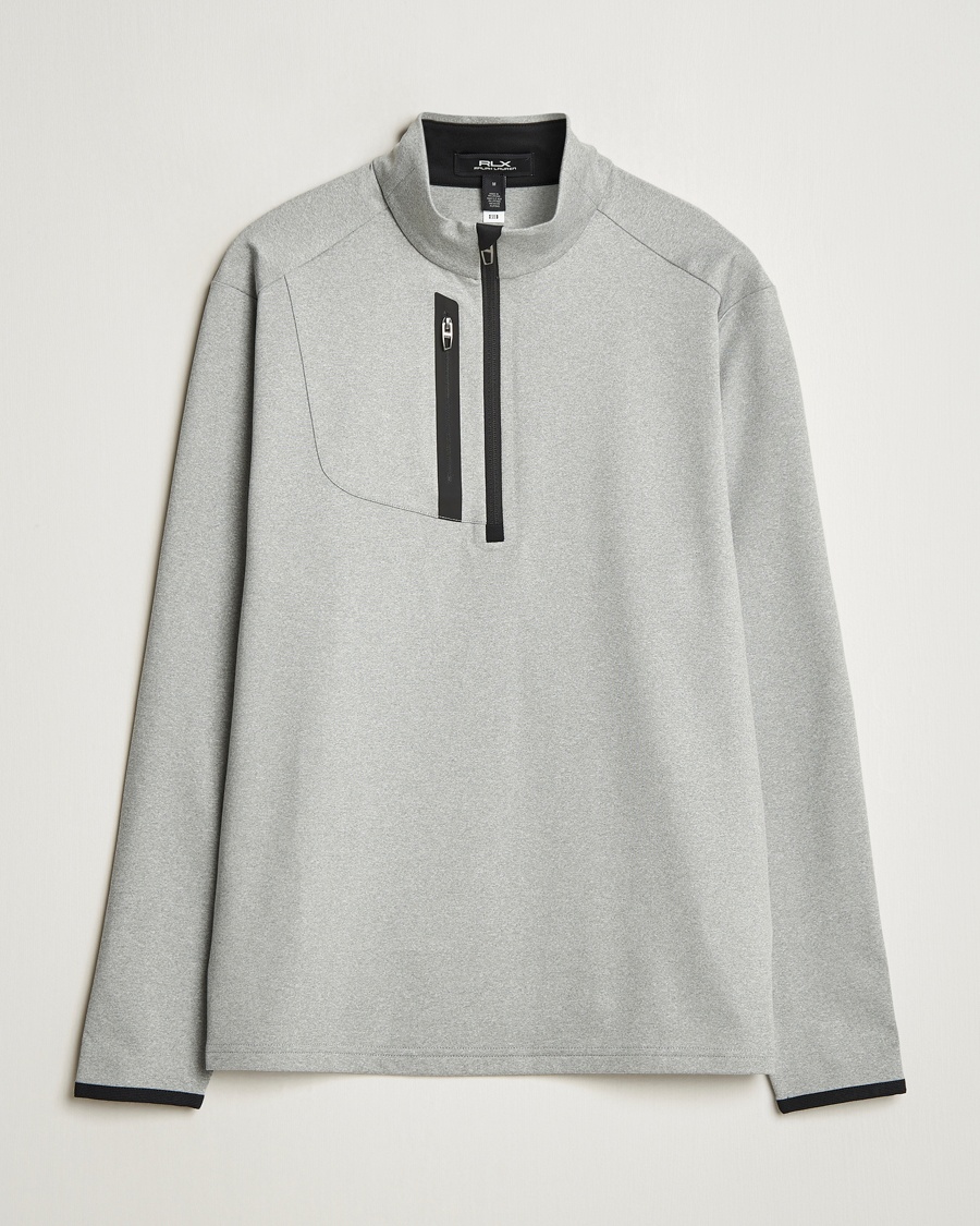 Men | Functional sweaters | RLX Ralph Lauren | New Lux Performance Half Zip Andover Heather