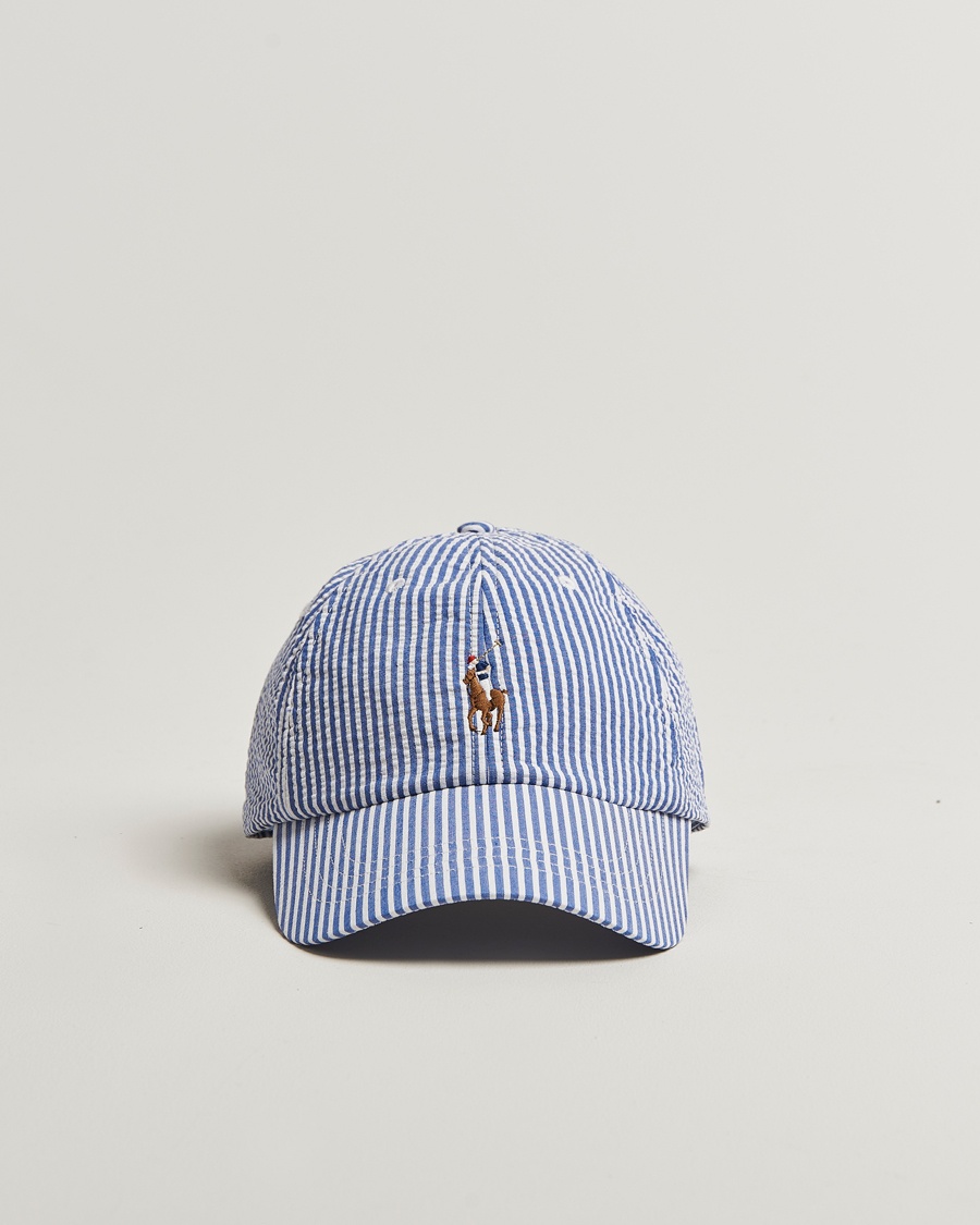 Polo Ralph Lauren Polo Ralph LaurenSeersucker CapCruise Royal – Blue