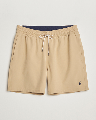 Men | Swimwear | Polo Ralph Lauren | Recycled Traveler Swimshorts Coastal Beige