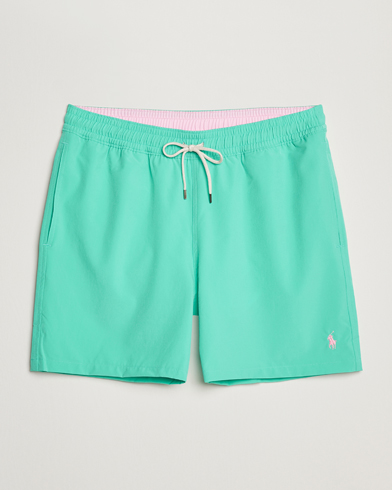 Men | Swimwear | Polo Ralph Lauren | Recycled Traveler Swimshorts Sunset Green