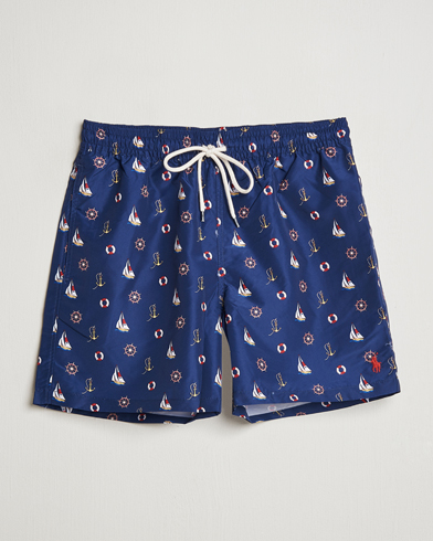 Men | Swimwear | Polo Ralph Lauren | Traveler Recycled Swimshorts Nautical Marine