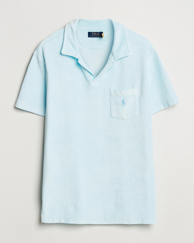 Men | Polo Shirts | Polo Ralph Lauren | Cotton Terry Polo Sky