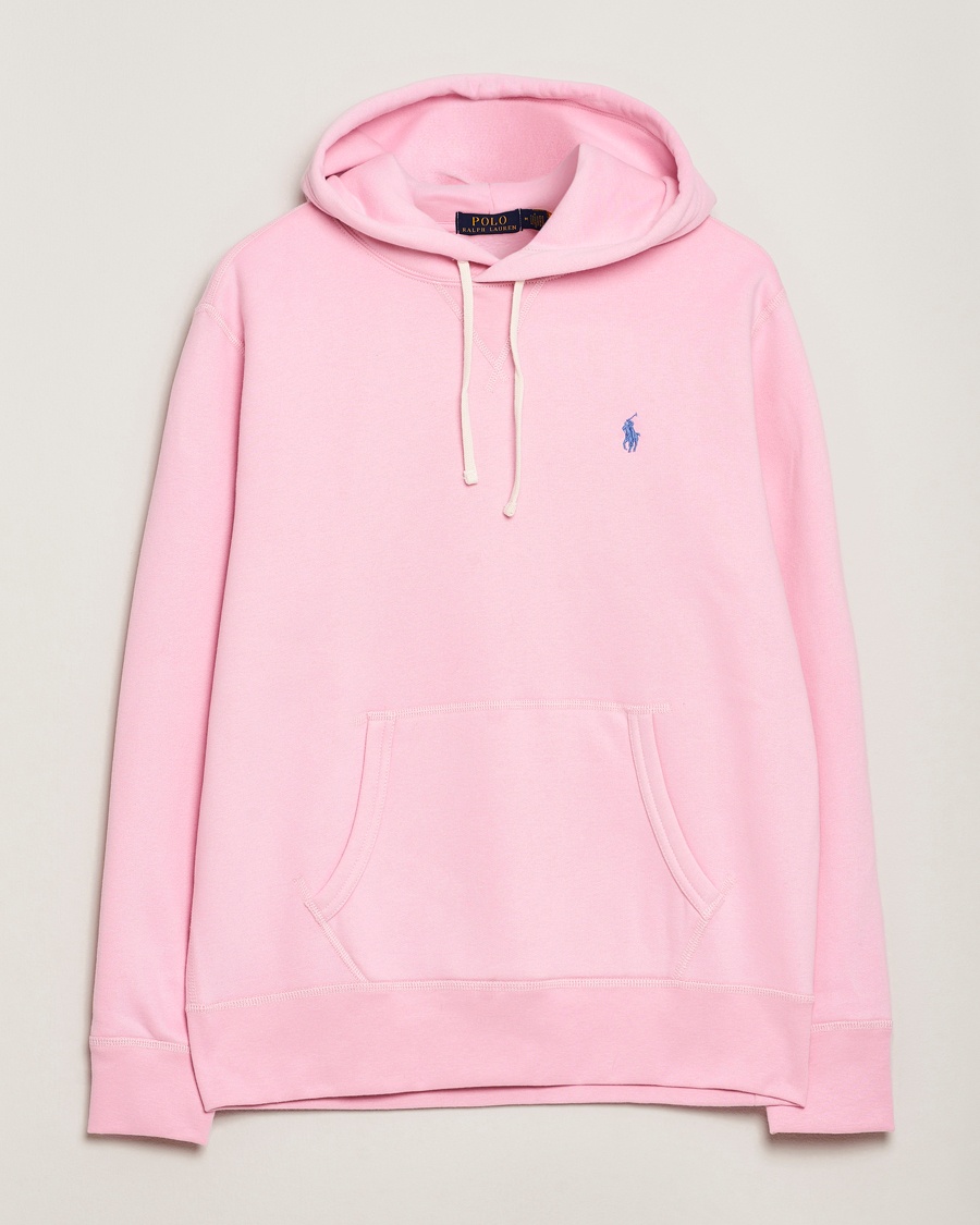Polo Ralph Lauren RL Fleece Hoodie Carmel Pink – Pink