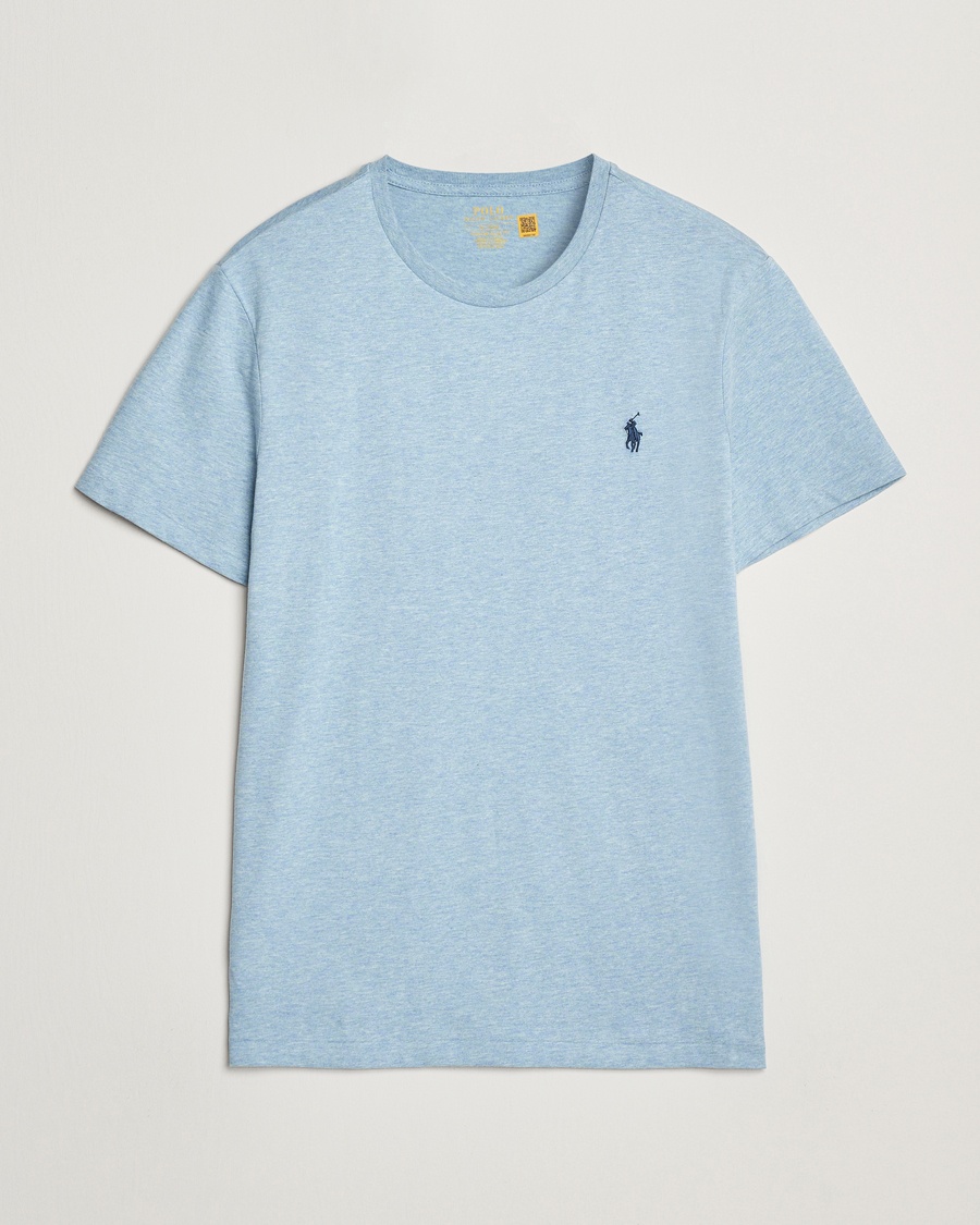 Men | Short Sleeve T-shirts | Polo Ralph Lauren | Crew Neck T-Shirt Modern Blue Heather