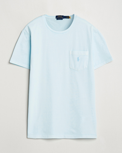 Men | Clothing | Polo Ralph Lauren | Crew Neck Pocket T-Shirt Sky