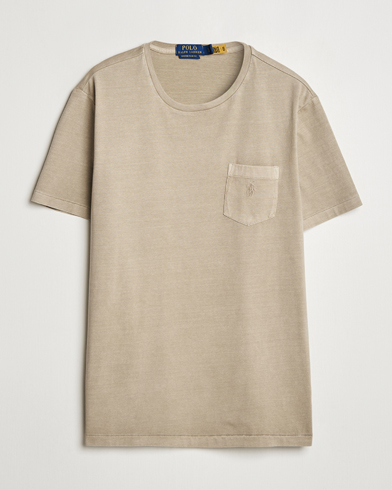 Men | Clothing | Polo Ralph Lauren | Crew Neck Pocket T-Shirt Olive