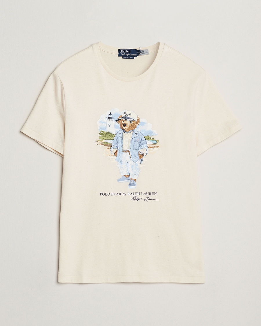 Men | Short Sleeve T-shirts | Polo Ralph Lauren | Printed Bear T-Shirt Nevis
