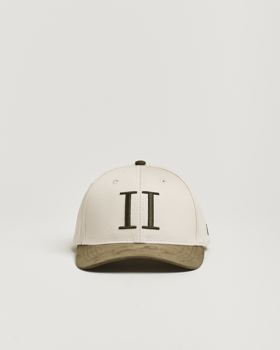 Men | LES DEUX | LES DEUX | Baseball Cap Contrast Suede II Light Desert Sand