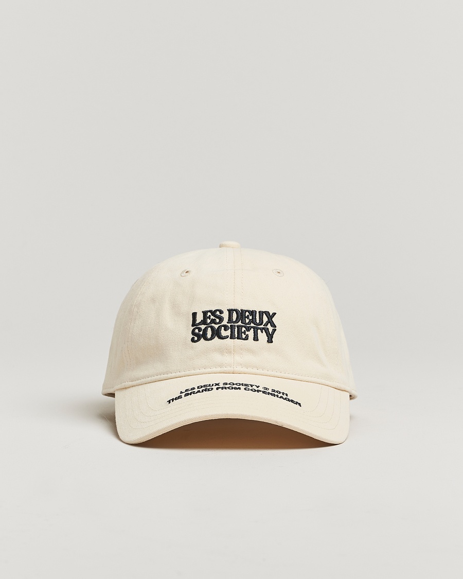 Men | Caps | LES DEUX | Society Dad Cap Ivory