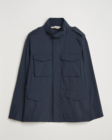 Aspesi Lightweight Cotton Field Jacket Navy – Blue